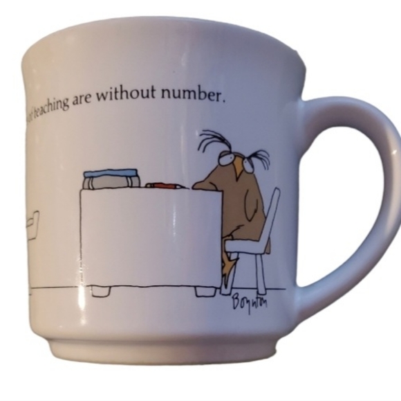 Vintage Boynton Teacher Mug - Picture 2 of 4